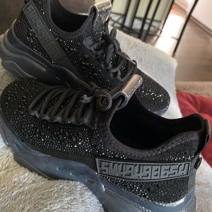 Steve Madden maxima-r black sneaker